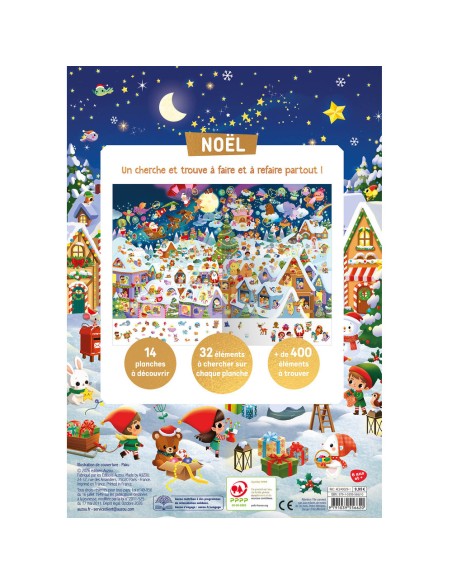 Cherche et trouve - Noël - Activités et loisirs créatifs - Auzou