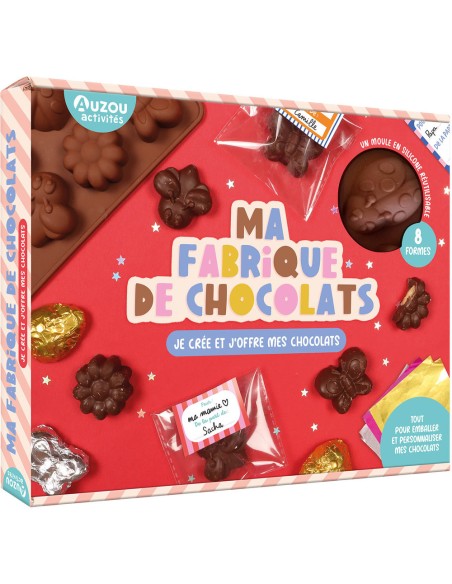 Ma fabrique de chocolats - Activités et loisirs créatifs - Auzou
