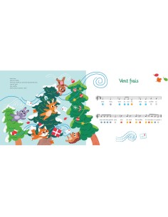 Mon livre piano - Mes comptines de noël au piano - Livres enfants - Auzou 2
