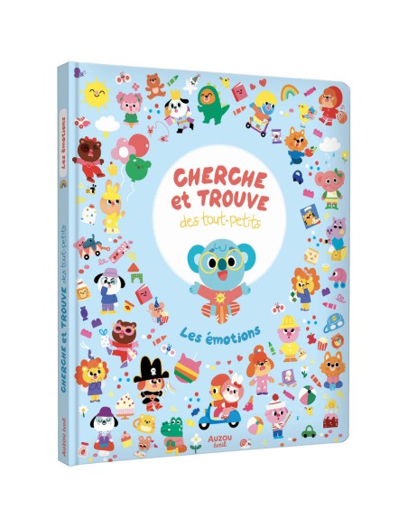 Cherche et trouve des tout-petits - Les émotions - Livres enfants - Auzou
