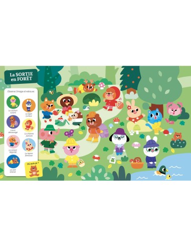 Cherche et trouve des tout-petits - Les émotions - Livres enfants - Auzou