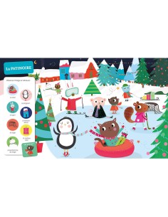 Cherche et trouve des tout-petits - Dans le froid - Livres enfants - Auzou 2