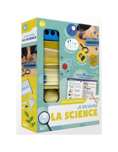 Lab' - Je découvre la science - Activités et loisirs créatifs - Auzou