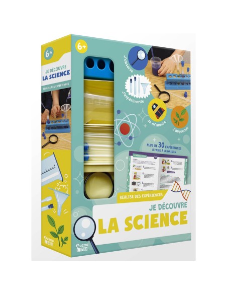 Lab' - Je découvre la science - Activités et loisirs créatifs - Auzou