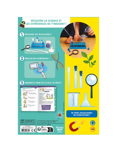 Lab' - Je découvre la science - Activités et loisirs créatifs - Auzou
