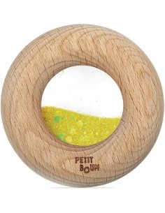 Hochet sensoriel Donut jaune - Petit Boum 2