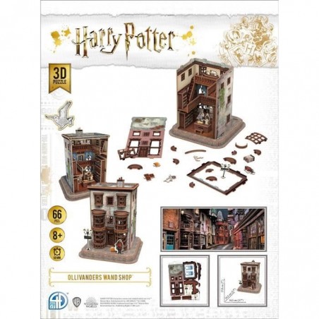 Puzzle 3D Harry Potter - Boutique Baguettes Ollivanders - Asmodee