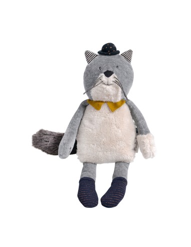 Doudou Fernand le Chat Les Moustaches - Les Moustaches - Moulin Roty