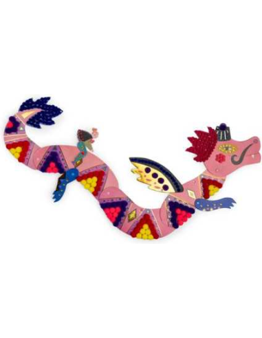 Activité pompons dragon - Les comètes filantes - Moulin Roty