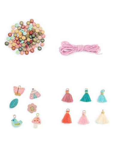 Coffret perles en bois - Les Rosalies - Moulin Roty
