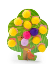 Activité pompons arbres - Les Toupitis - Moulin Roty 2
