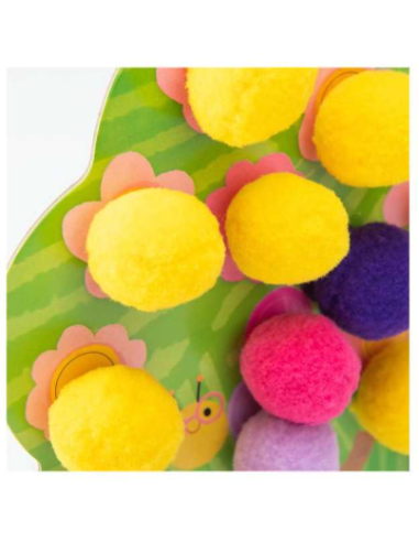 Activité pompons arbres - Les Toupitis - Moulin Roty