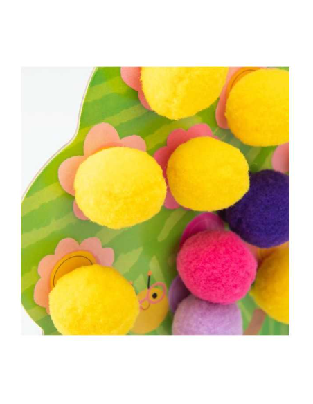 Activité pompons arbres - Les Toupitis - Moulin Roty