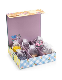Coffret perles en bois colorées - Les Minouchkas - Moulin Roty - Les Minouchkas