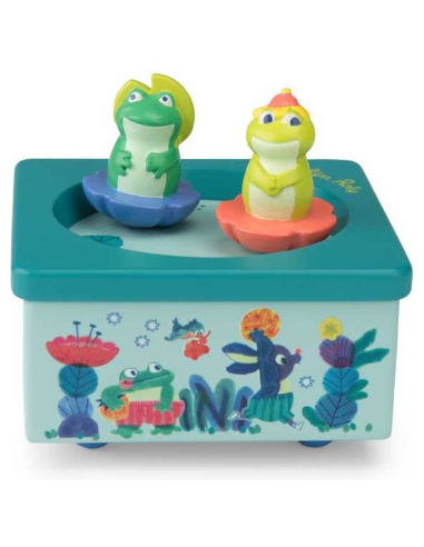 Boite à musique La mare aux grenouilles de Moulin Roty