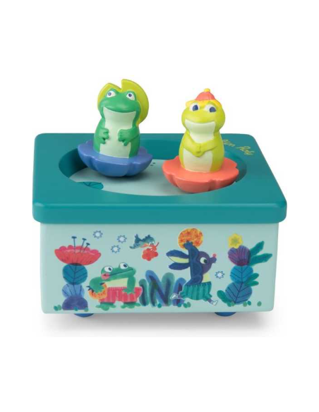 Boite à musique La mare aux grenouilles de Moulin Roty