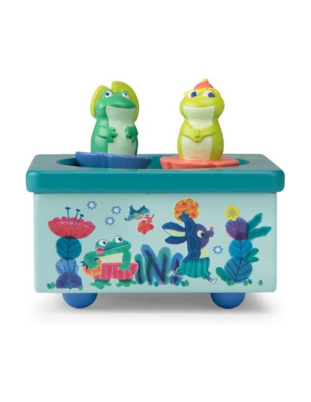 Boite à musique La mare aux grenouilles de Moulin Roty