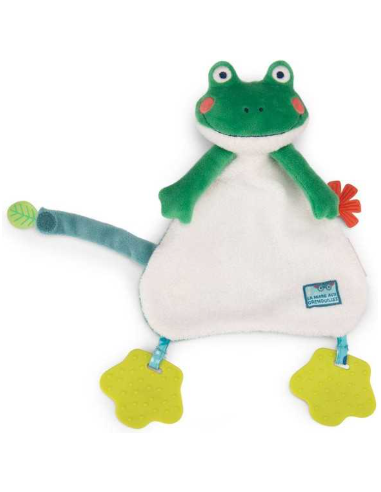 Doudou grenouille la mare aux grenouilles Moulin Roty