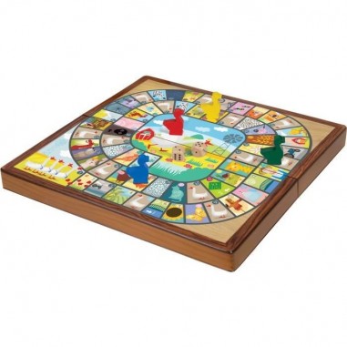 Jeu de l'Oie Pliable - Edition voyage - Asmodee