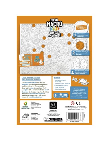 Micro Macro Kids - Week-end de Dingue - Jeu d'Enquête dès 7 ans