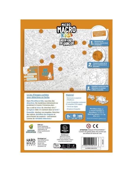 Micro Macro Kids - Week-end de Dingue - Jeu d'Enquête dès 7 ans