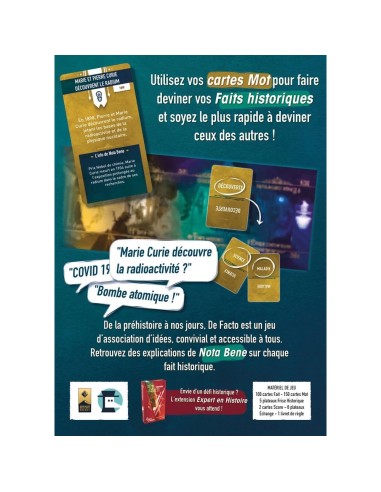 De Facto - Jeu d'Ambiance - Association d'idées