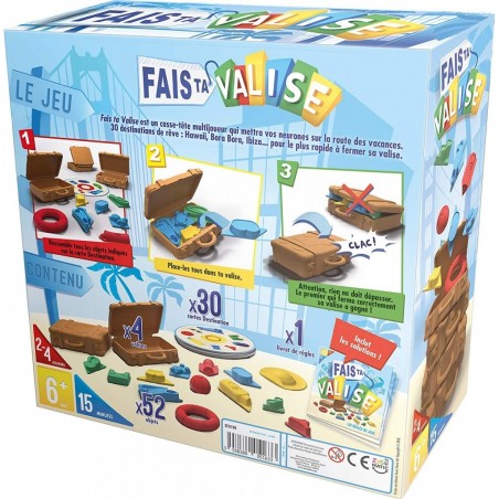 Casse tête - Fais ta valise - Asmodee