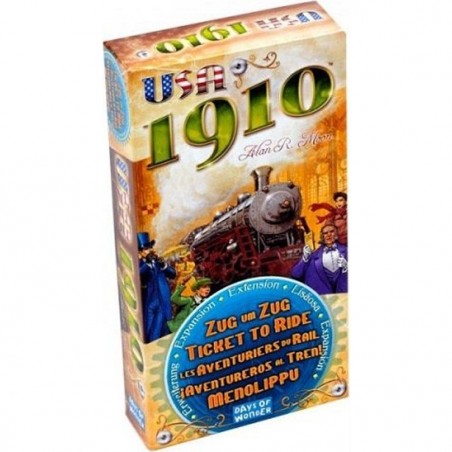 Les Aventuriers du Rail : Extension USA 1910 - Asmodee