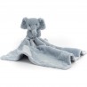 Peluche Doudou couverture éléphant Snugglet - 33 cm - Jellycat