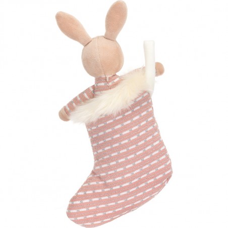 Peluche Lapin chaussette scintillant - 20 cm - Jellycat