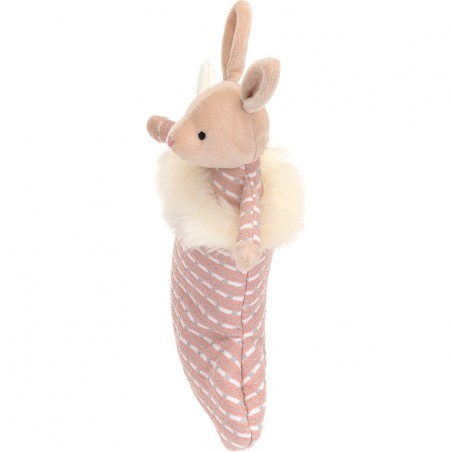 Peluche Lapin chaussette scintillant - 20 cm - Jellycat