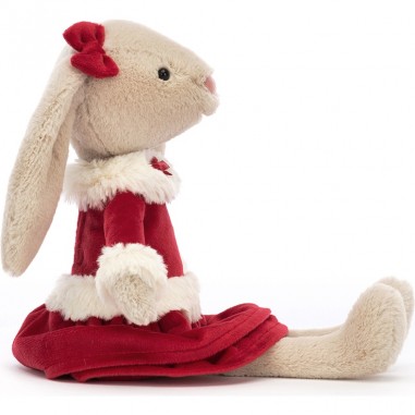 Peluche Lottie Lapin festif - 27 cm - Jellycat