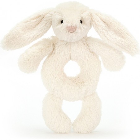 Peluche Pince lapin crème timide - 18 cm - Jellycat