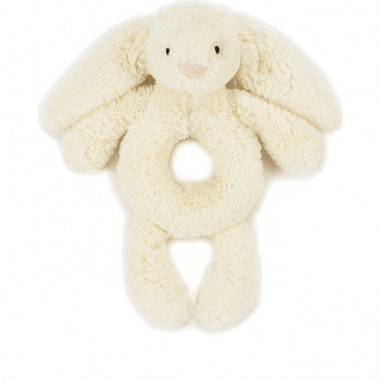 Peluche Pince lapin crème timide - 18 cm - Jellycat