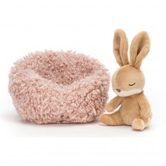 Peluche en lapin en hibernation - Jellycat