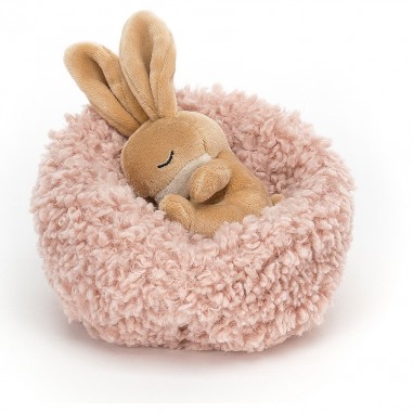 Peluche en lapin en hibernation - Jellycat