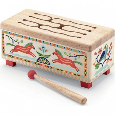 Instrument Percussions en bois pour enfant - Djeco