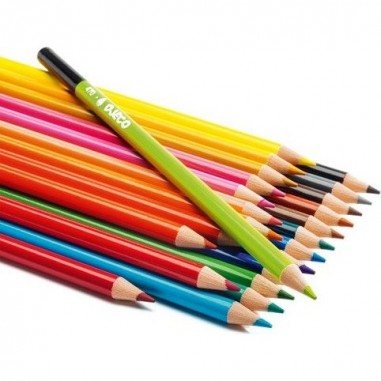 6 Crayons en peluche pour bébé Cray