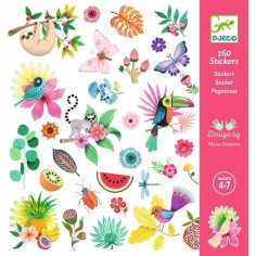 Stickers autocollants pour enfant - Paradise - Djeco