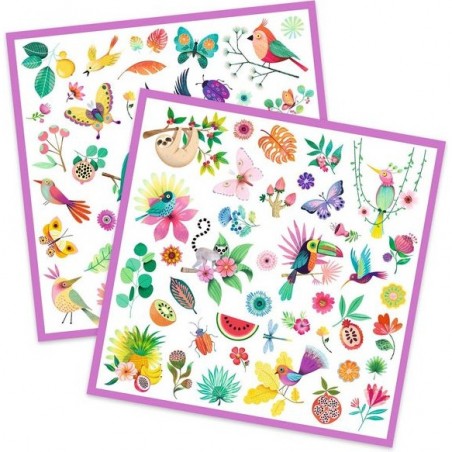 Stickers autocollants pour enfant - Paradise - Djeco
