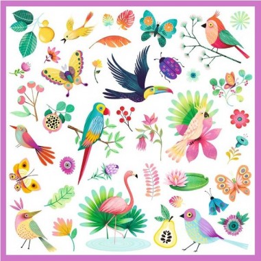Stickers autocollants pour enfant - Paradise - Djeco