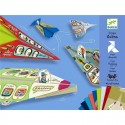 Origami pour enfant - Avions en papier - Djeco