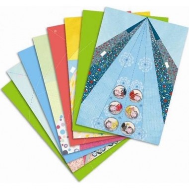 Origami pour enfant - Avions en papier - Djeco
