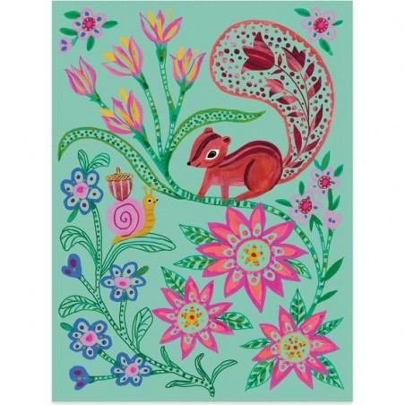 Cartes à gratter Rencontres - Chat, Lapin, Ecureuil - Djeco