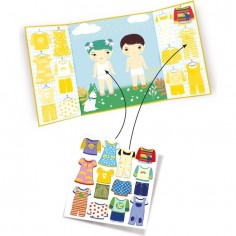 Stickers autocollants Vêtements - Dès 18 mois - Djeco 2