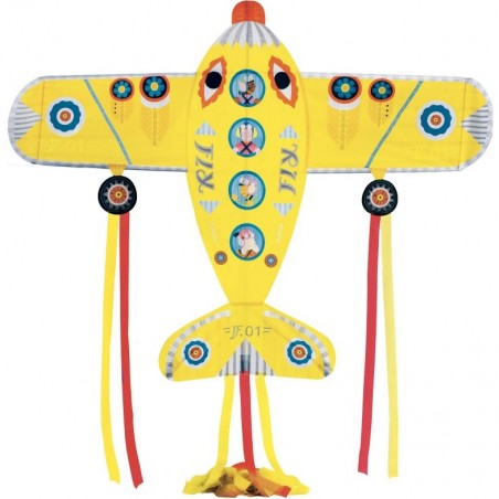 Cerf volant pour enfant - Maxi Plane - Djeco