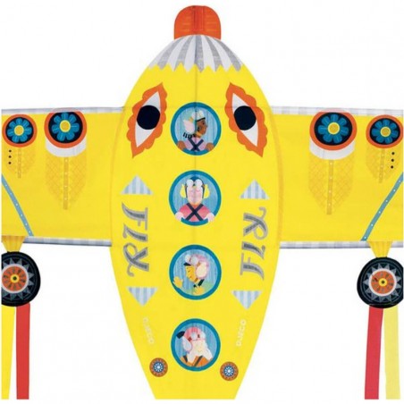 Cerf volant pour enfant - Maxi Plane - Djeco