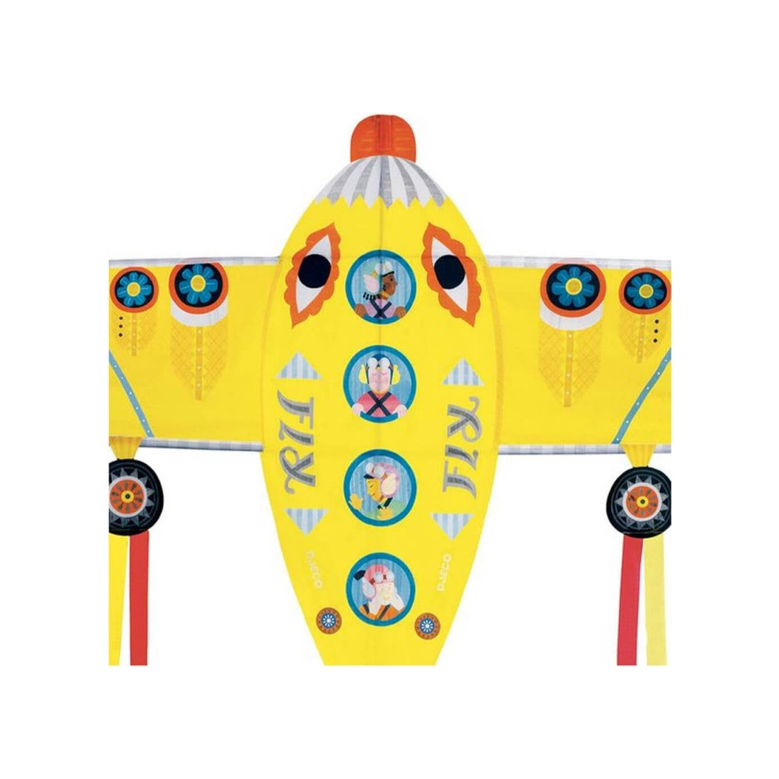 Cerf-volant à colorier pour enfant Tarifa - Goodies B2B - Cadoétik