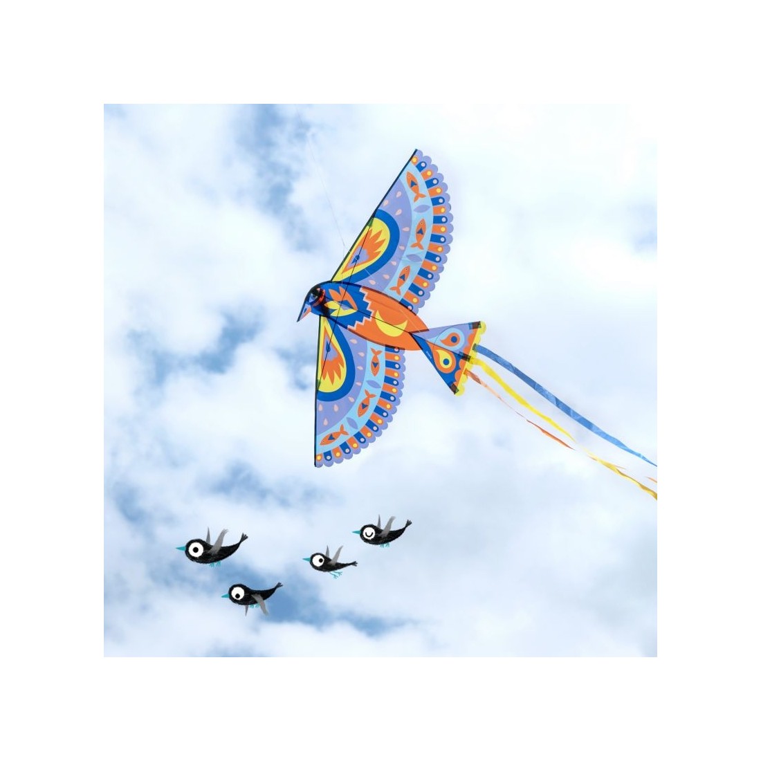 3 Mini Cerfs-Volants à Éjection Du Pouce - Faciles à Lancer - Tissu Oxford Résistant - Pour Enfants Et Extérieur