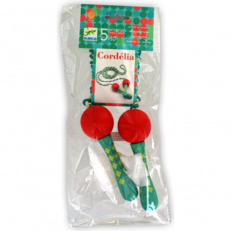 Corde à sauter Verte et Rouge - Cordélia - Djeco
